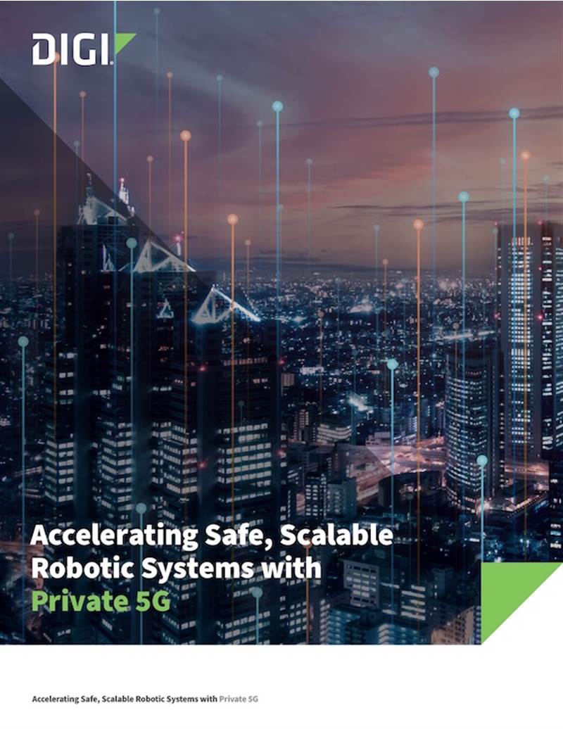 通过私有5G加速安全、可扩展的机器人系统