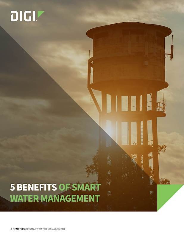 5 Benefits of Smart Water Management cover page