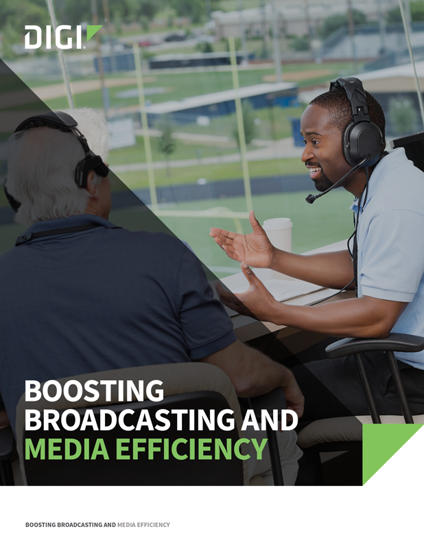 Boosting Broadcasting and Media Efficiency cover page