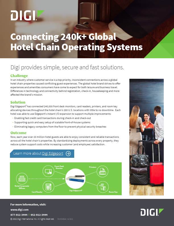 Verbindung von 240k+ globalen Hotelketten-Betriebssystemen Titelseite