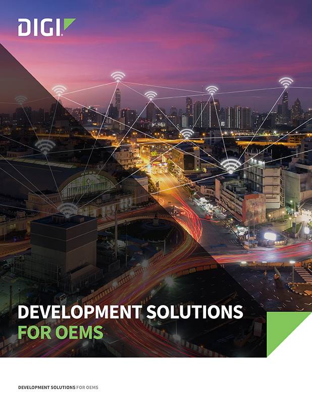 Page de couverture des solutions de développement pour les OEM