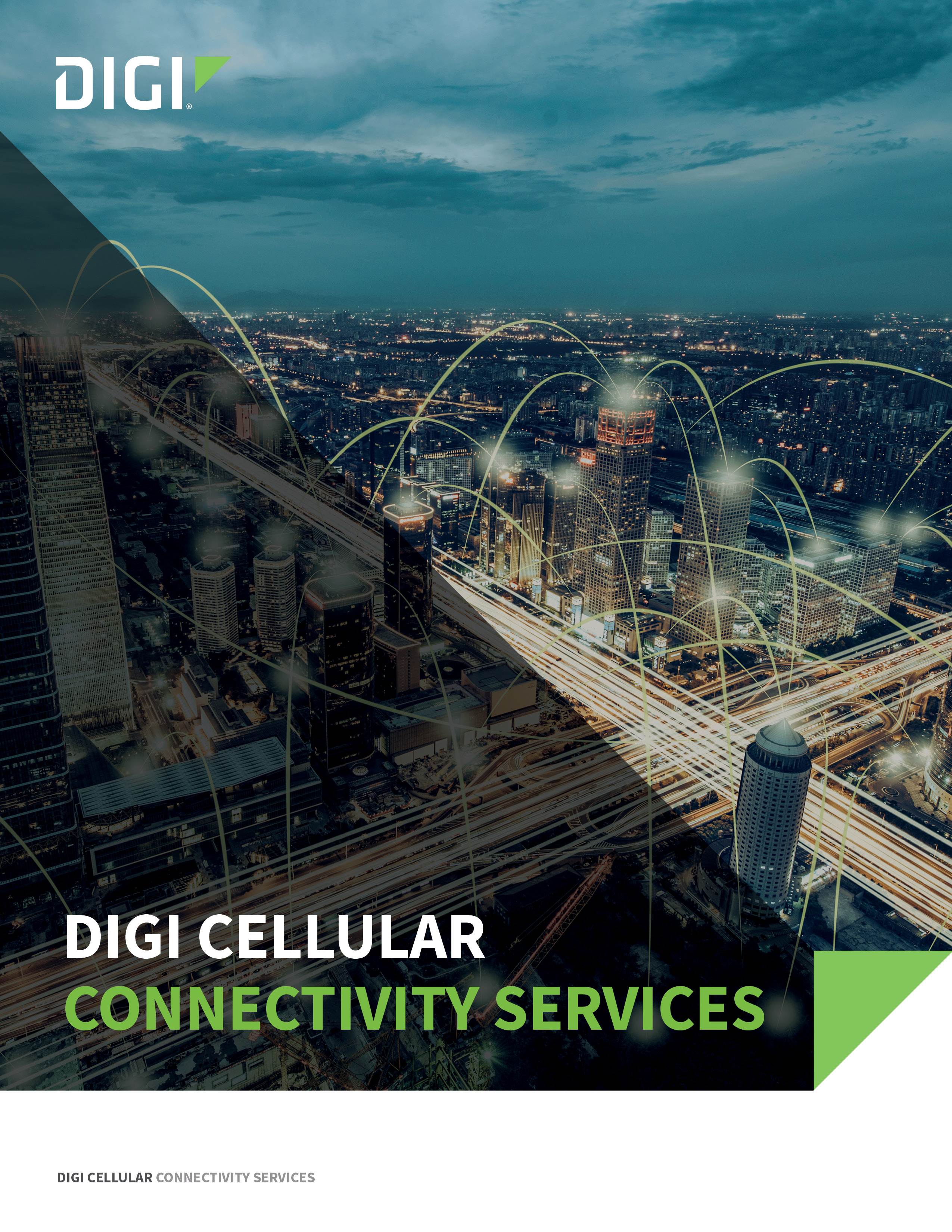 Page de couverture de Digi Cellular Connectivity Services
