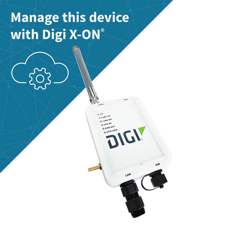 Digi HX20 Gateway for LoRaWAN®