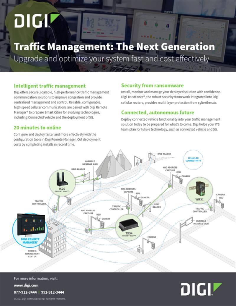 Traffic Management: The Next Generation