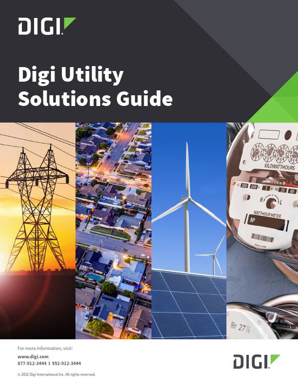 Page de couverture du Guide des solutions Digi Utility