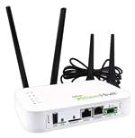 Passerelle Digi XBee — face avant avec accessoires