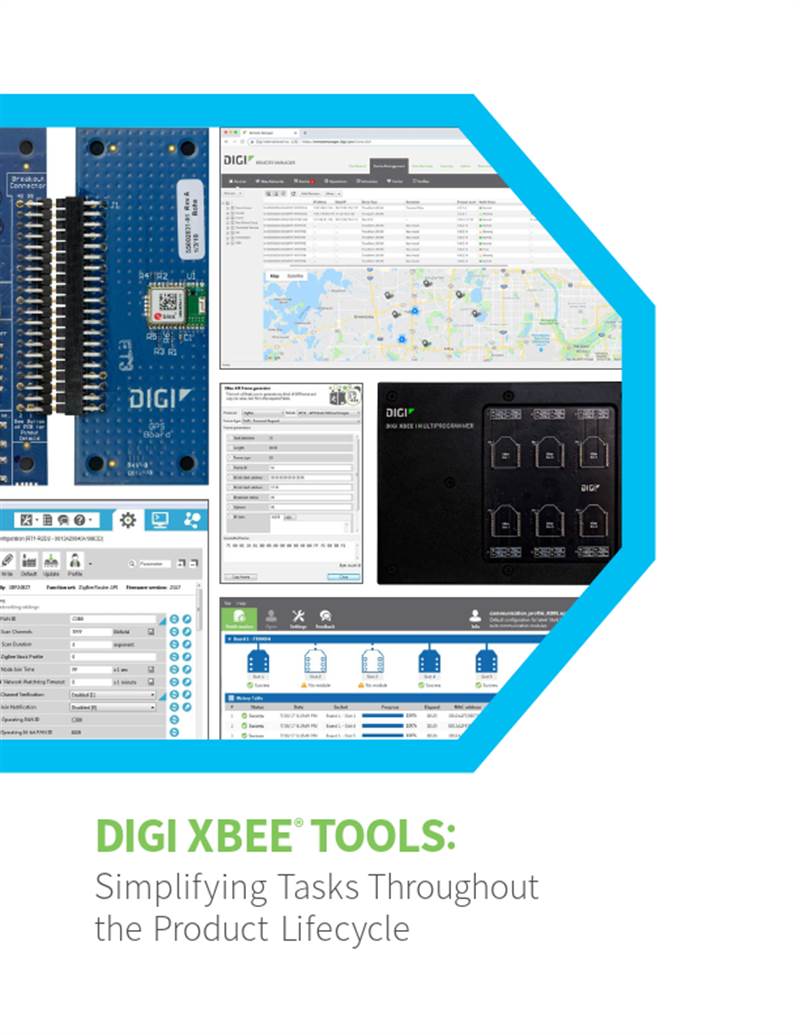 Digi XBee 工具数据表