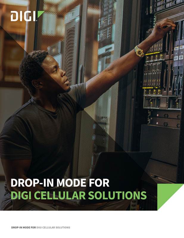 Page de couverture du Drop-in Mode pour Digi Cellular Solutions