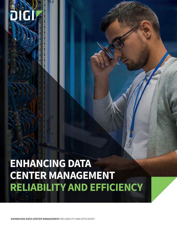 Enhancing Data Center Management Reliability and Efficiency cover page