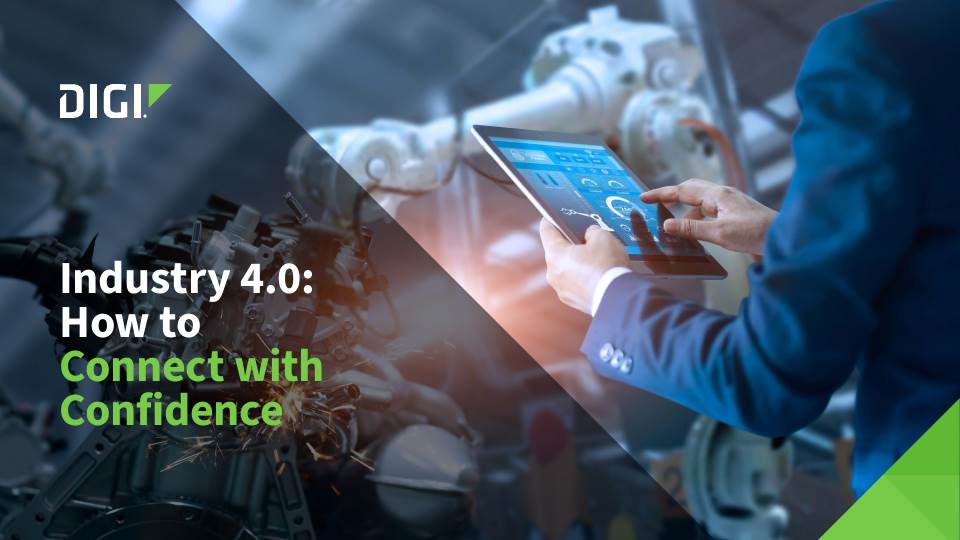 Industrie 4.0: Wie man Connect with Confidence Deckblatt