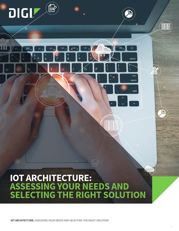 IoT Arquitectura: Evaluación de sus necesidades y selección de la solución adecuada portada
