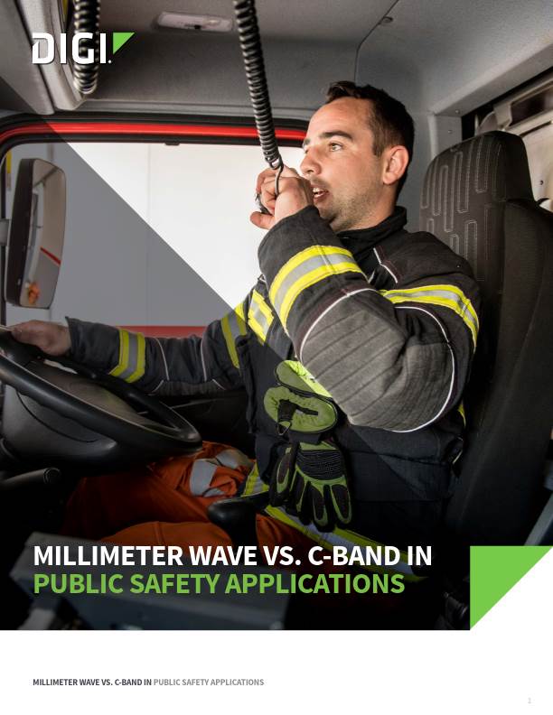 Millimeter Wave vs. C-Band in Public Safety Applications