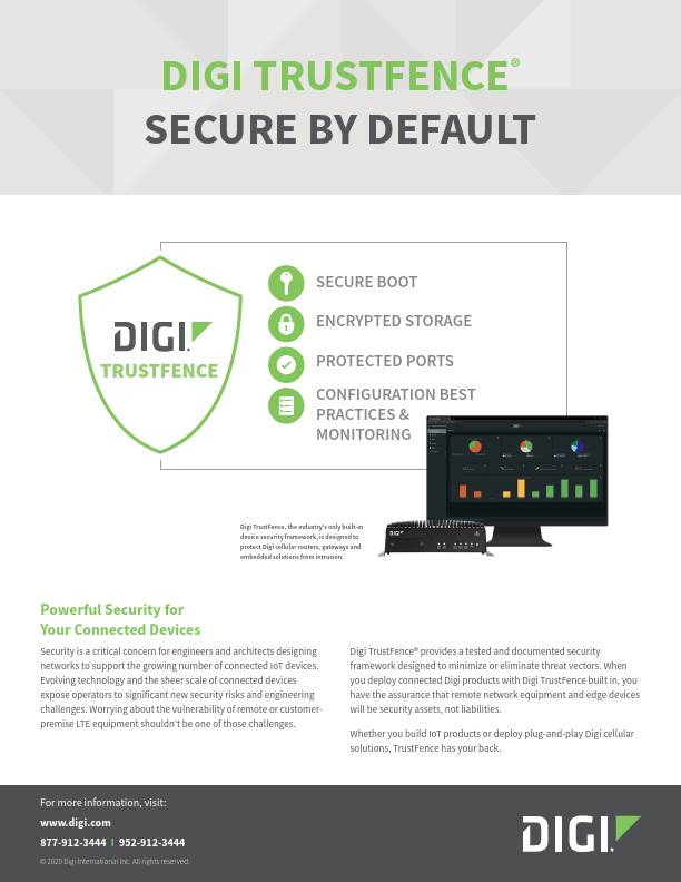 Potente seguridad para sus dispositivos conectados