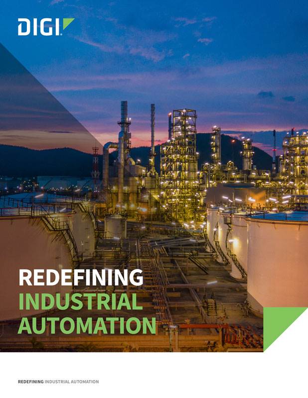 Redefining Industrial Automation cover page