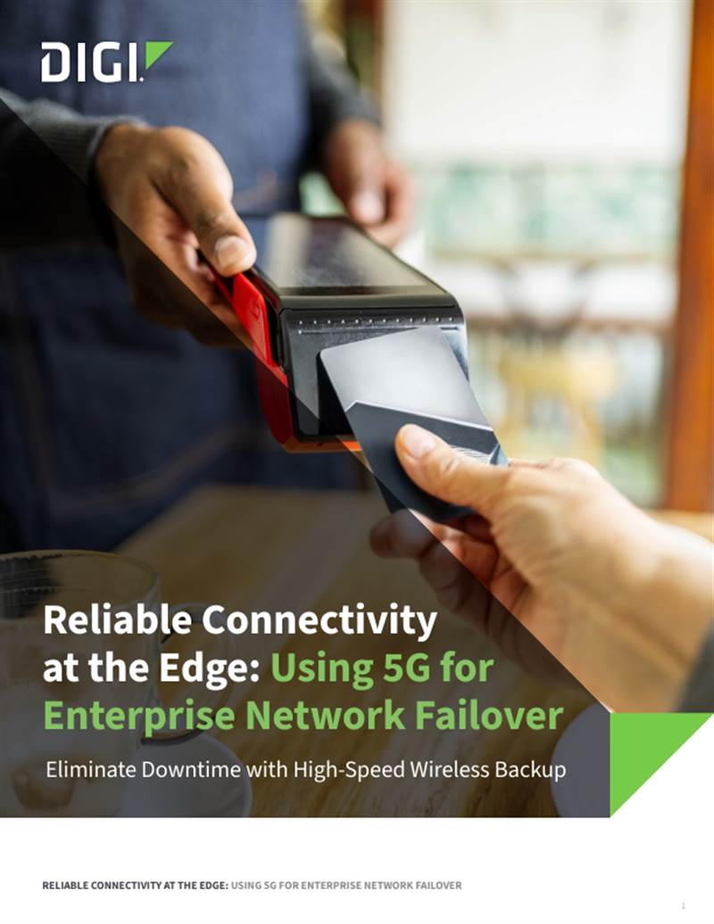 Reliable Connectivity at the Edge: Using 5G for Enterprise Network Failover
