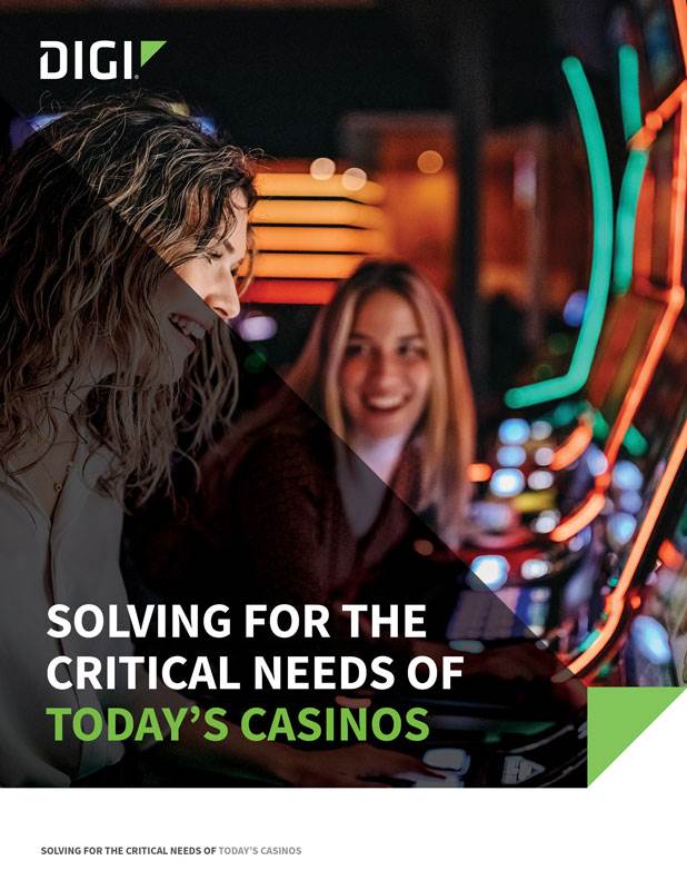 Solving for the Critical Needs of Today's Casinos cover page