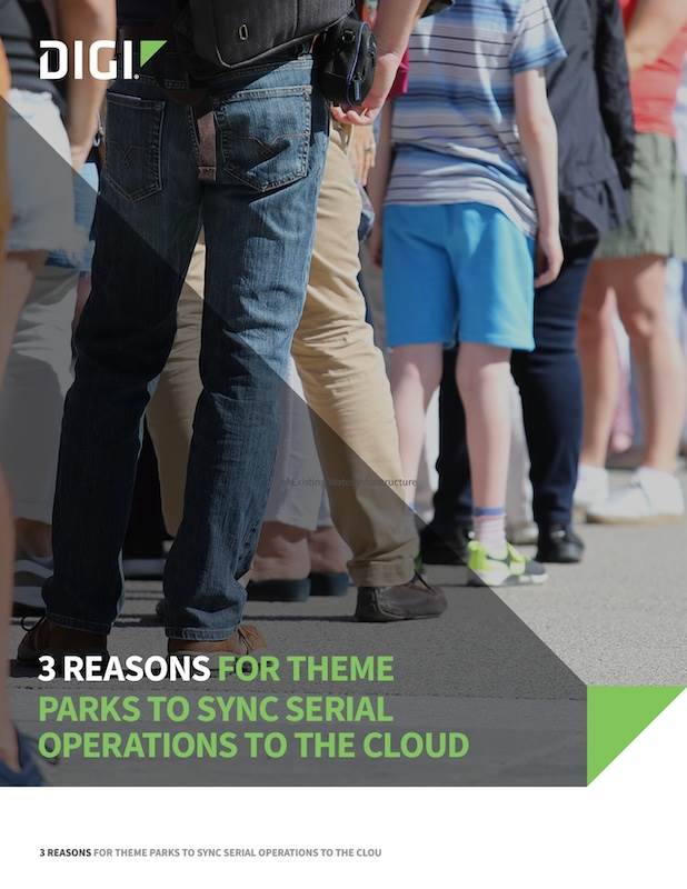 3 Reasons for Theme Parks to Sync Serial Operations to the Cloud Solution Brief cover page