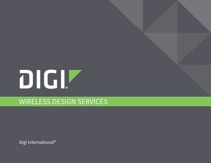 Broschüre zu Wireless Design Services