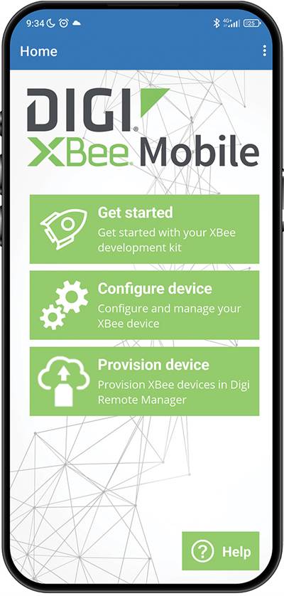 Digi XBee Mobile App