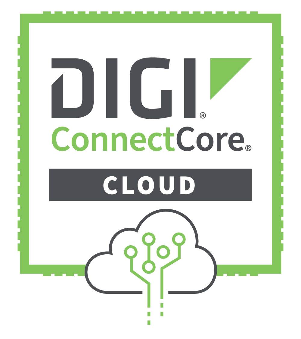 Digi ConnectCore Distintivo de servicios en la nube
