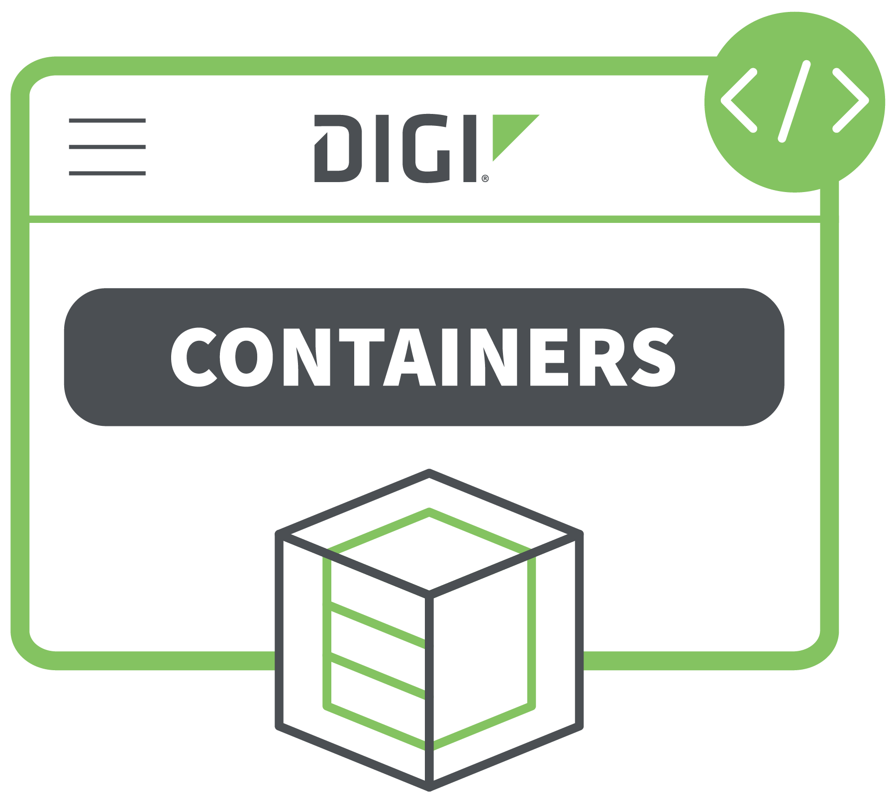Digi Containers badge