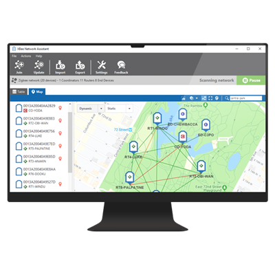 Digi XBee Network Assistant